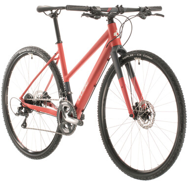 Bicicleta de paseo CUBE SL ROAD TRAPEZ Rojo 2020 0